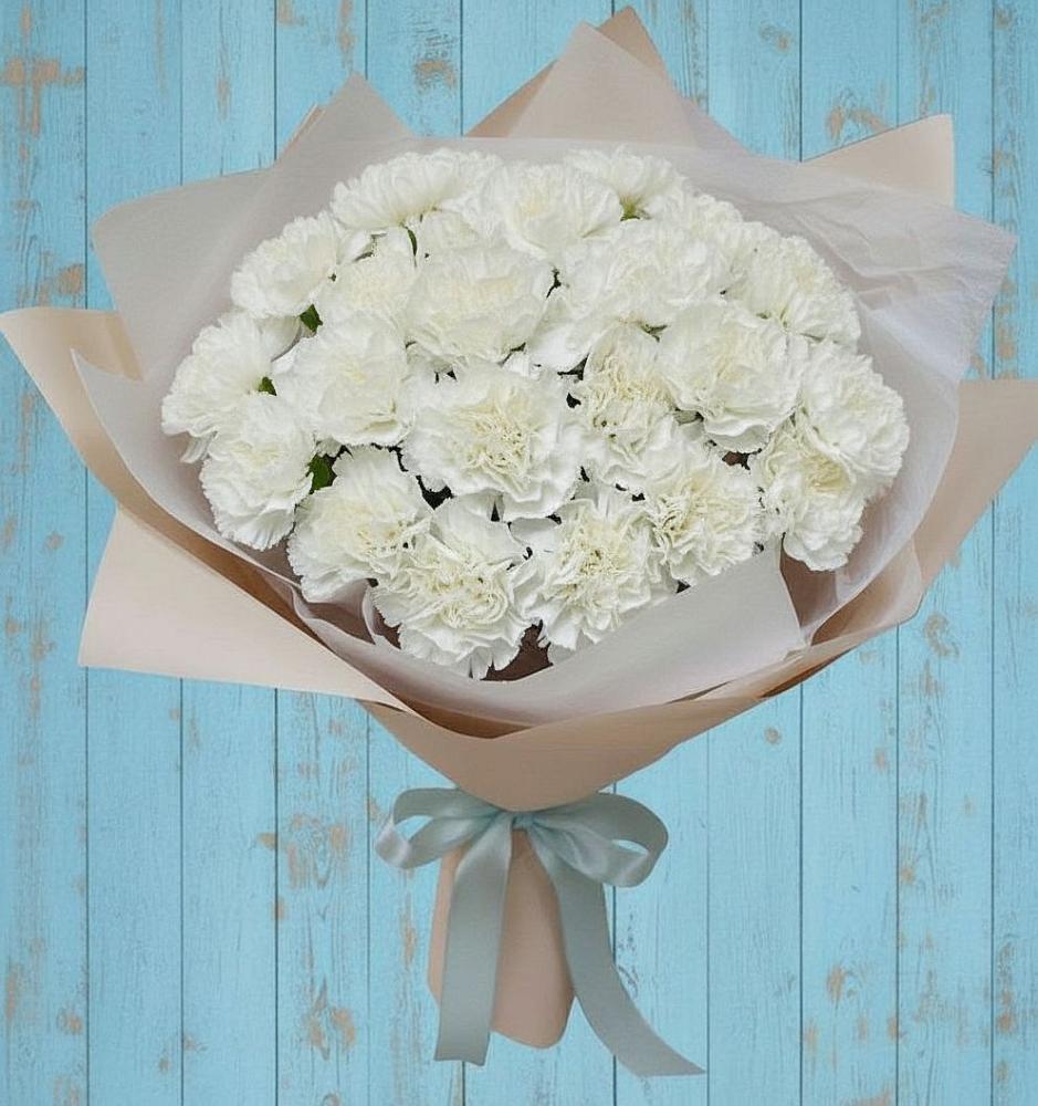 Букет цветов из: Гвоздики в Анди