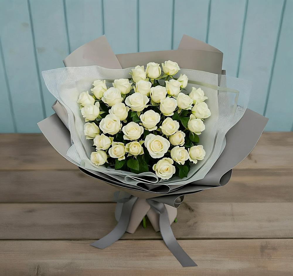 Букет Белоснежная нежность в Анди