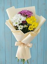 Букет цветов из:  Хризантемы #REPLACE_PRED# Анди