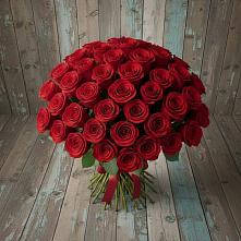 Букет 55 Красных роз Фридом #REPLACE_PRED# Анди