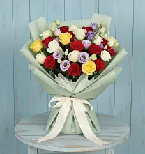 Букет цветов из:  Розы в Анди