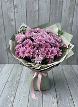 Букет цветов из:  Хризантемы в Анди