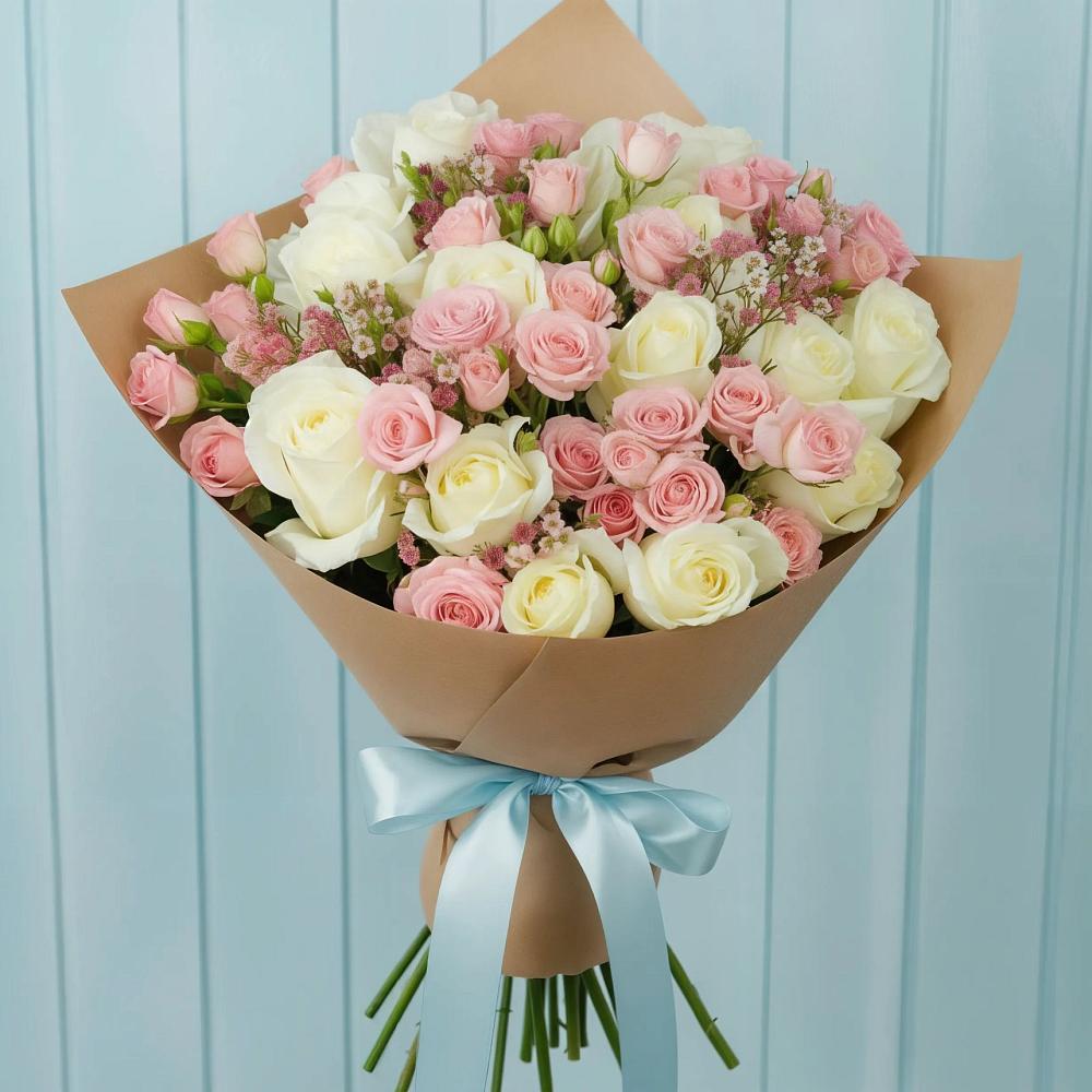 Букет цветов из: Розы в Анди