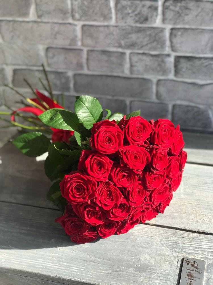 Букет Красные розы Фридом в Анди