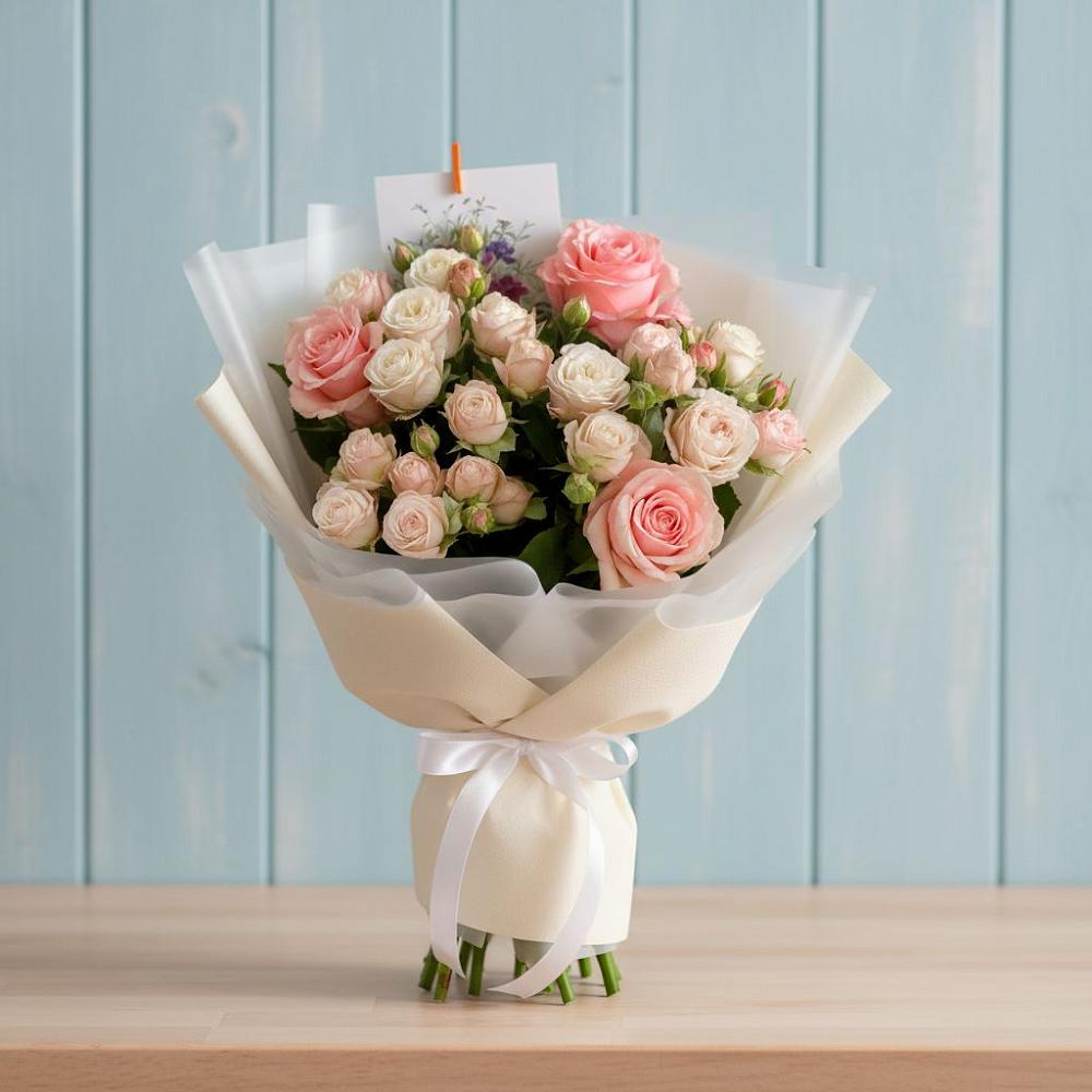 Букет цветов из: Розы в Анди