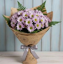 Букет цветов из:  Хризантемы в Анди