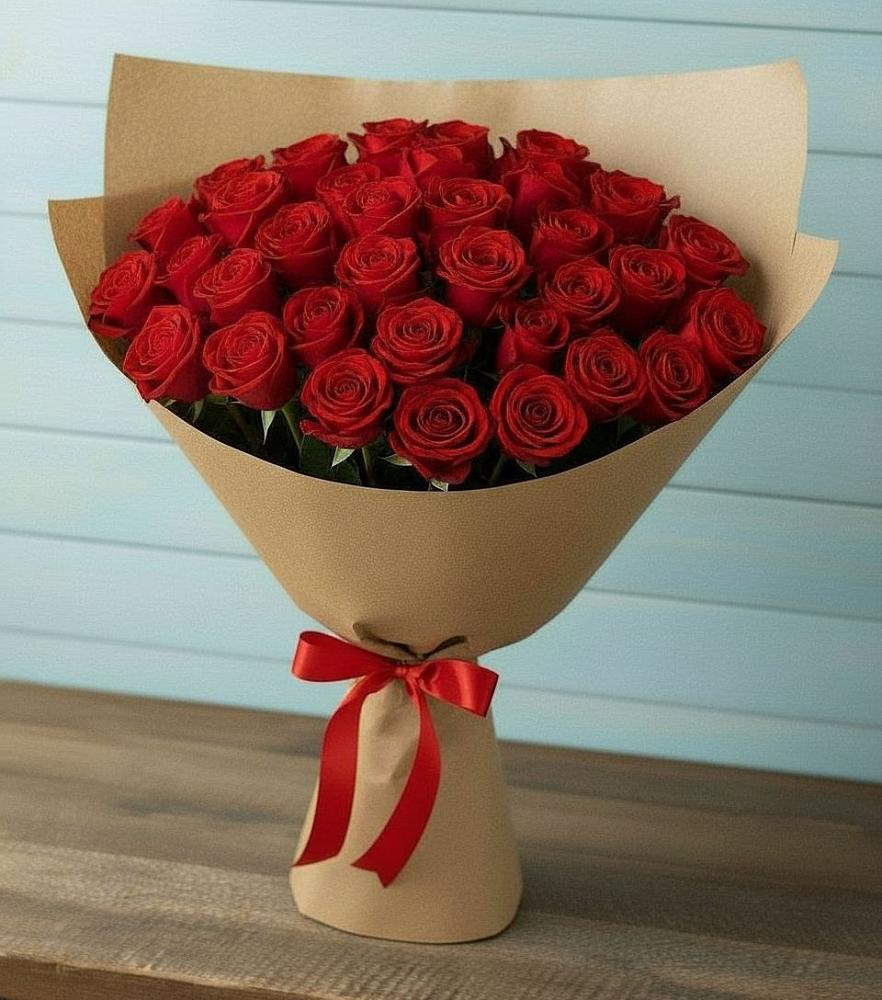 Букет Красные розы Милано в Анди
