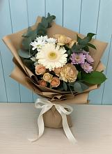 Букет цветов из:  Герберы и Хризантемы в Анди