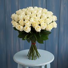 Букет 51 Белая роза Эдлесс Лав #REPLACE_PRED# Анди