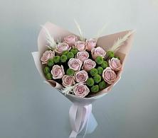 Букет цветов из:  Розы и Хризантемы #REPLACE_PRED# Анди