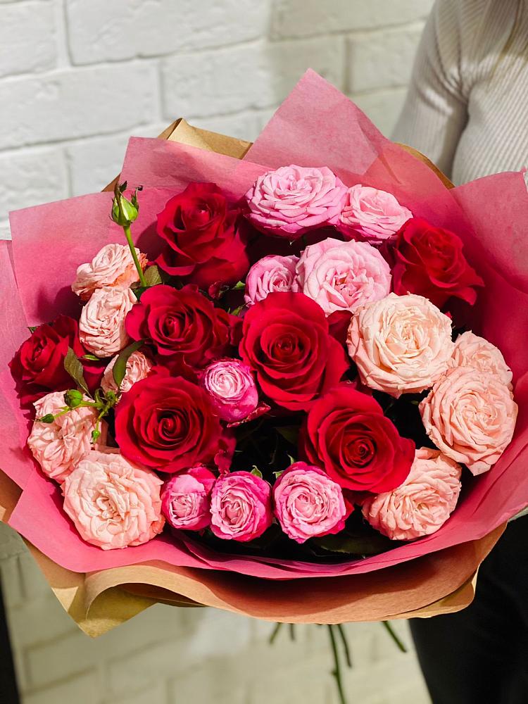 Букет цветов из: Розы в Анди