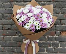 Букет цветов из:  Хризантемы в Анди