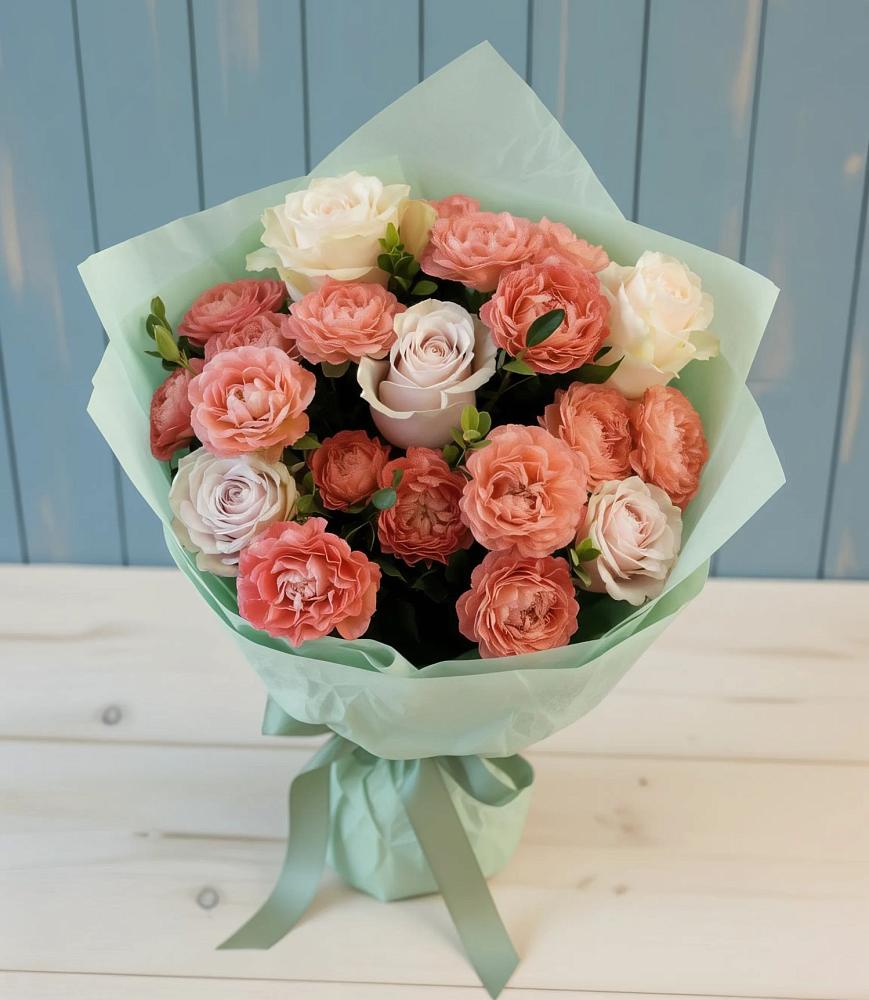 Букет цветов из: Розы в Анди