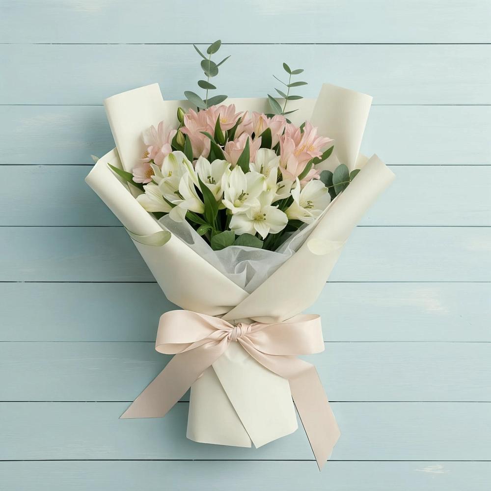 Букет цветов из: Альстромерии в Анди