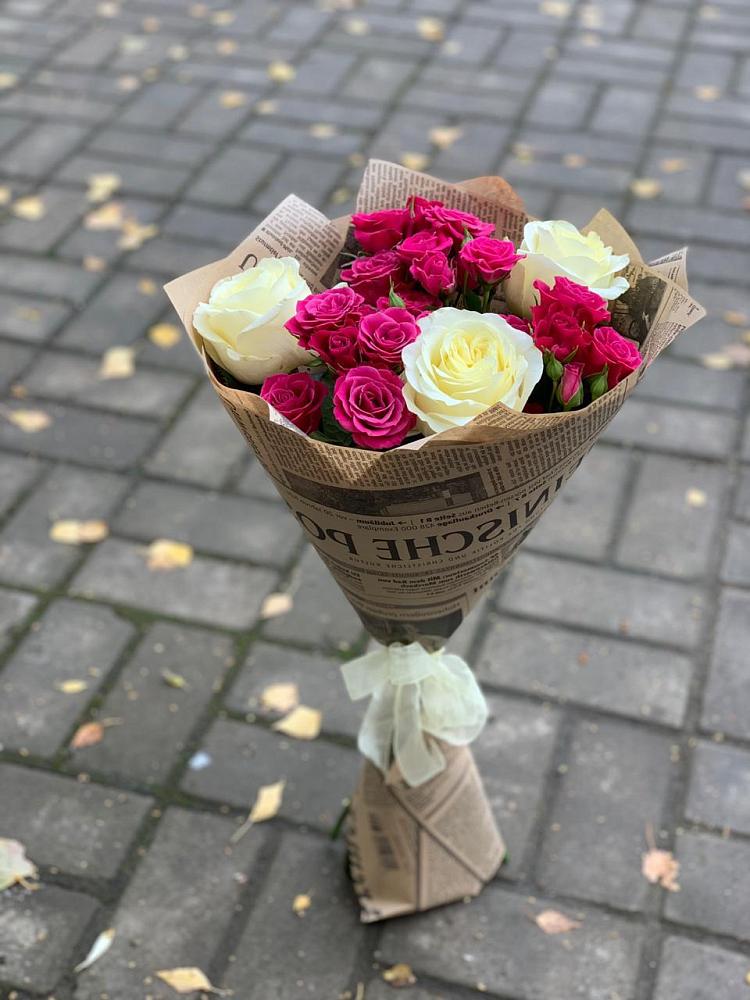 Букет цветов из: Розы в Анди