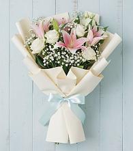 Букет цветов из:  Лилии в Анди